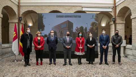 Las autoridades han acudido a la presentación del proyecto de la Ciudad Administrativa Las autoridades han acudido a la presentación del proyecto de la Ciudad Administrativa