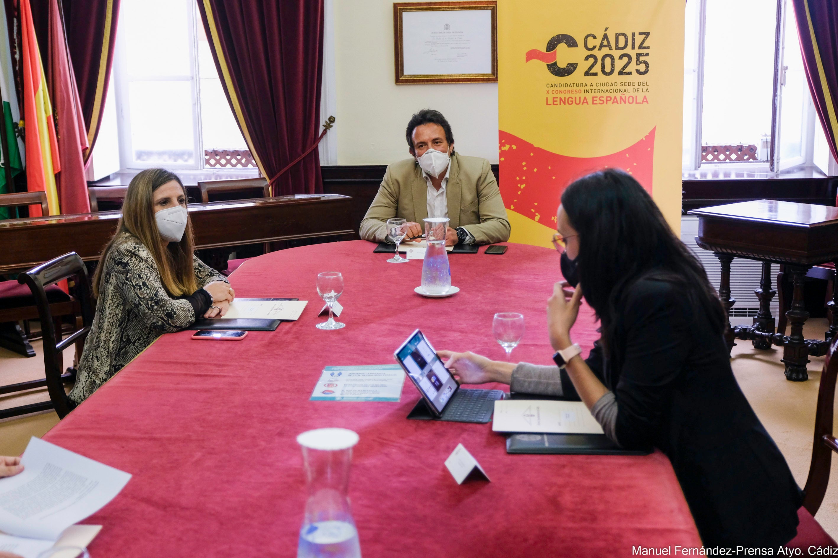 Diputación se adhiere a la candidatura de Cádiz para albergar el X Congreso de la Lengua Española Diputación se adhiere a la candidatura de Cádiz para albergar el X Congreso de la Lengua Española