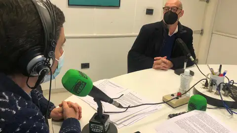 Félix Álvarez con Javier Barbero Félix Álvarez con Javier Barbero