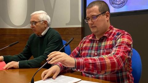 Diego Vali&ntilde;o, concejal del PSOE en el Ayuntamiento de Oviedo.