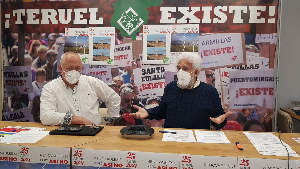 Teruel Existe convoca una caravana en defensa del paisaje de la provincia Teruel Existe convoca una caravana en defensa del paisaje de la provincia