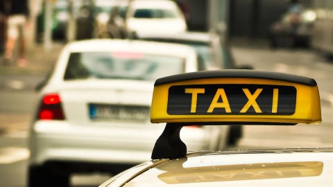 Imagen de archivo de un taxi