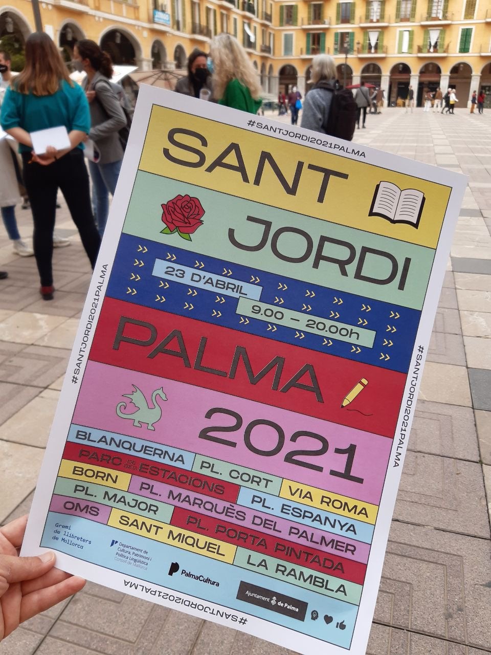 Librerías de Palma ofrecerán un 10% de descuento durante la semana de Sant Jordi para facilitar las compras Librerías de Palma ofrecerán un 10% de descuento durante la semana de Sant Jordi para facilitar las compras