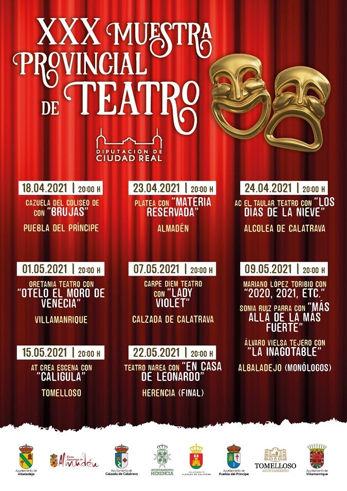 Herencia retoma su actividad cultural con la final de la Muestra Provincial de Teatro Herencia retoma su actividad cultural con la final de la Muestra Provincial de Teatro