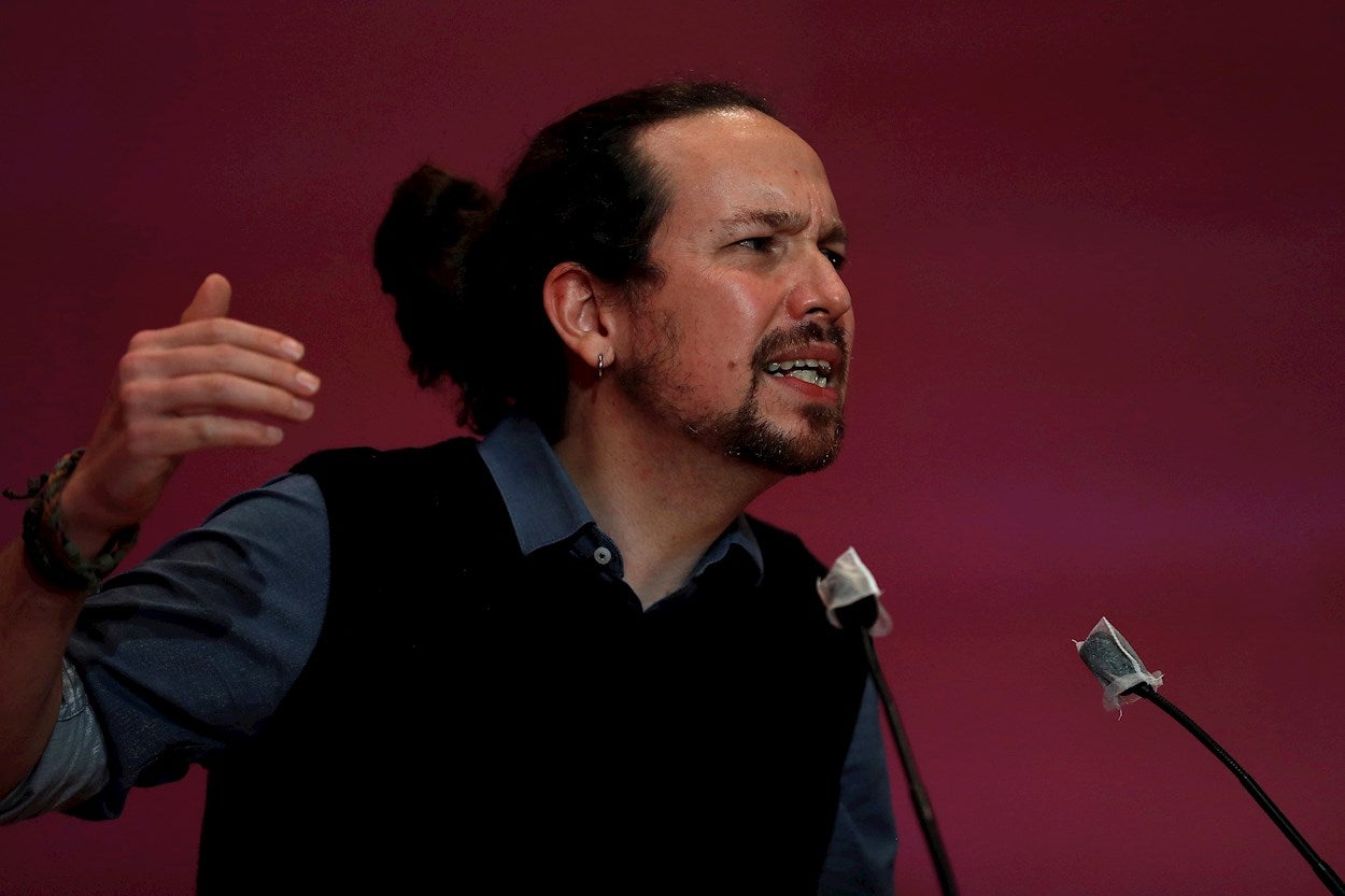 Pablo Iglesias dejará el liderazgo de Podemos en 2023 y mantendrá su escaño en Madrid si sale elegido Pablo Iglesias dejará el liderazgo de Podemos en 2023 y mantendrá su escaño en Madrid si sale elegido