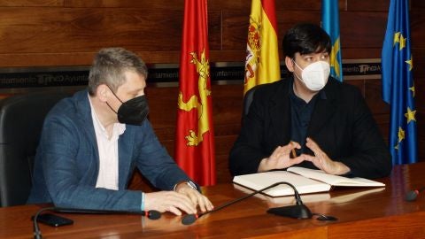 Visita del consejero Borja S&aacute;nchez a Tineo