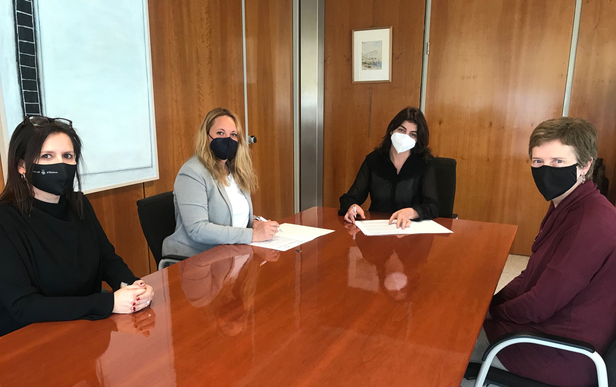 El Consell Insular de Ibiza firma un convenio de colaboración con el Fons Pitiús de Cooperació El Consell Insular de Ibiza firma un convenio de colaboración con el Fons Pitiús de Cooperació