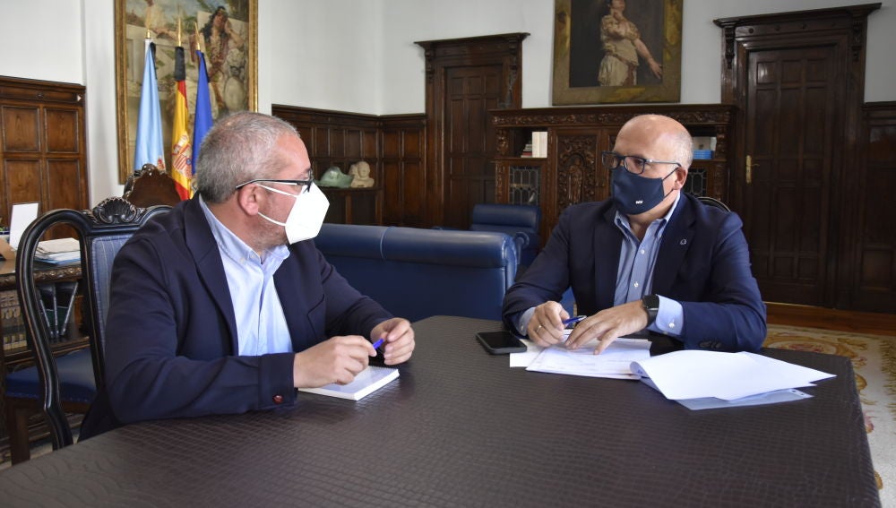 César Fernández e Manuel Baltar