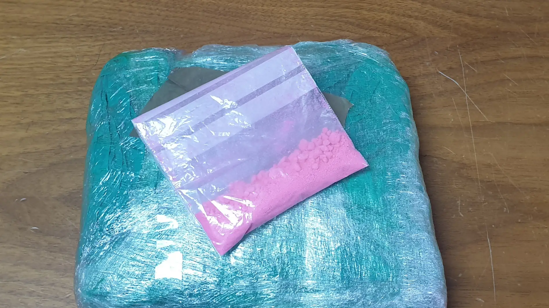 "Cocaína rosa" incautada por la Guardia Civil de Ciudad Real