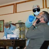 Un vecino de Manzanares que acudió al cribado masivo