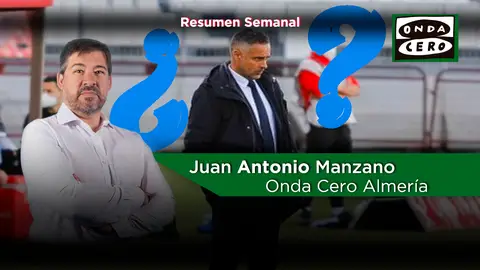 Resumen semanal de la UD Almeria Juan Antonio Manzano