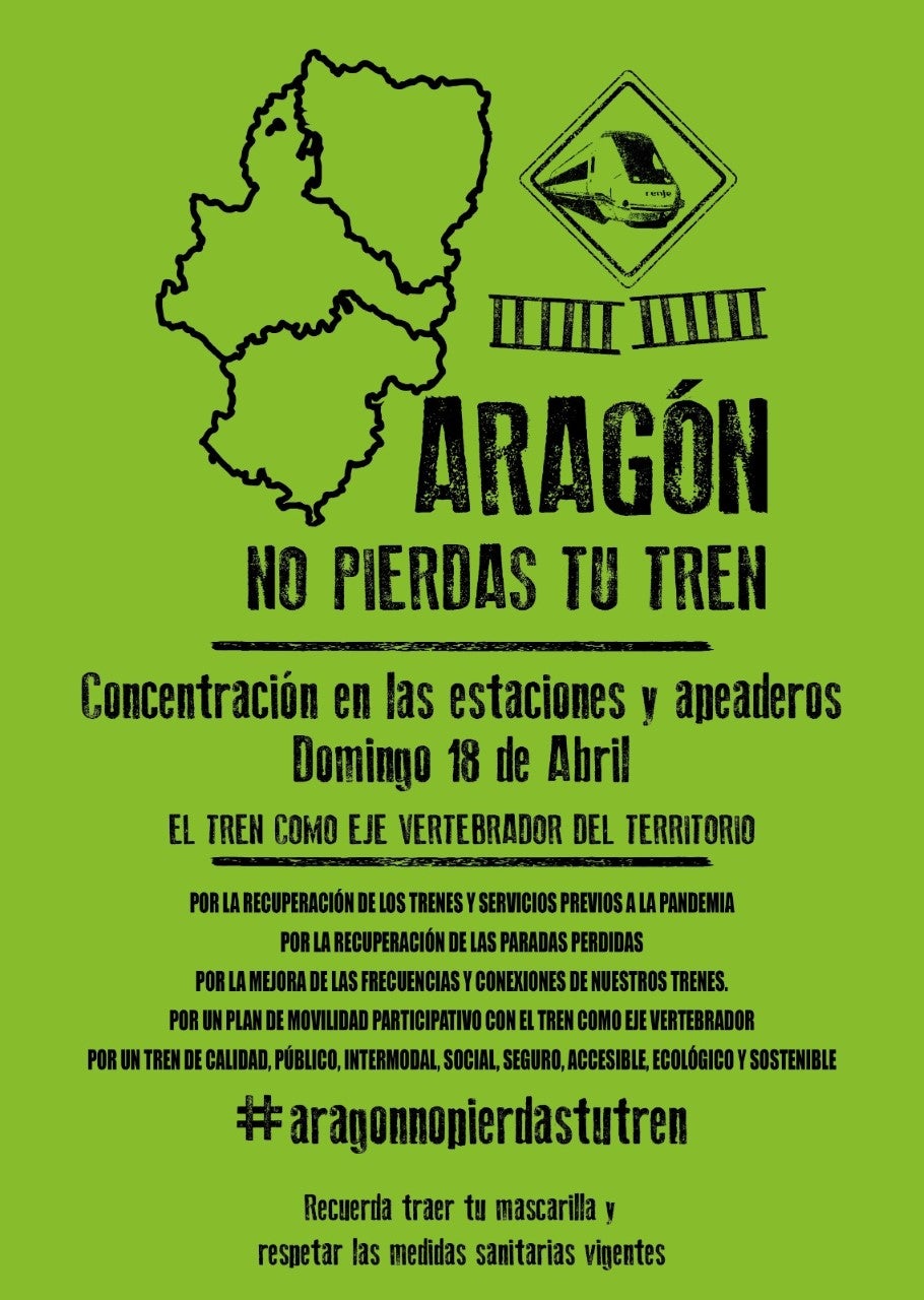 Nueva concentración para defender un tren de calidad Nueva concentración para defender un tren de calidad