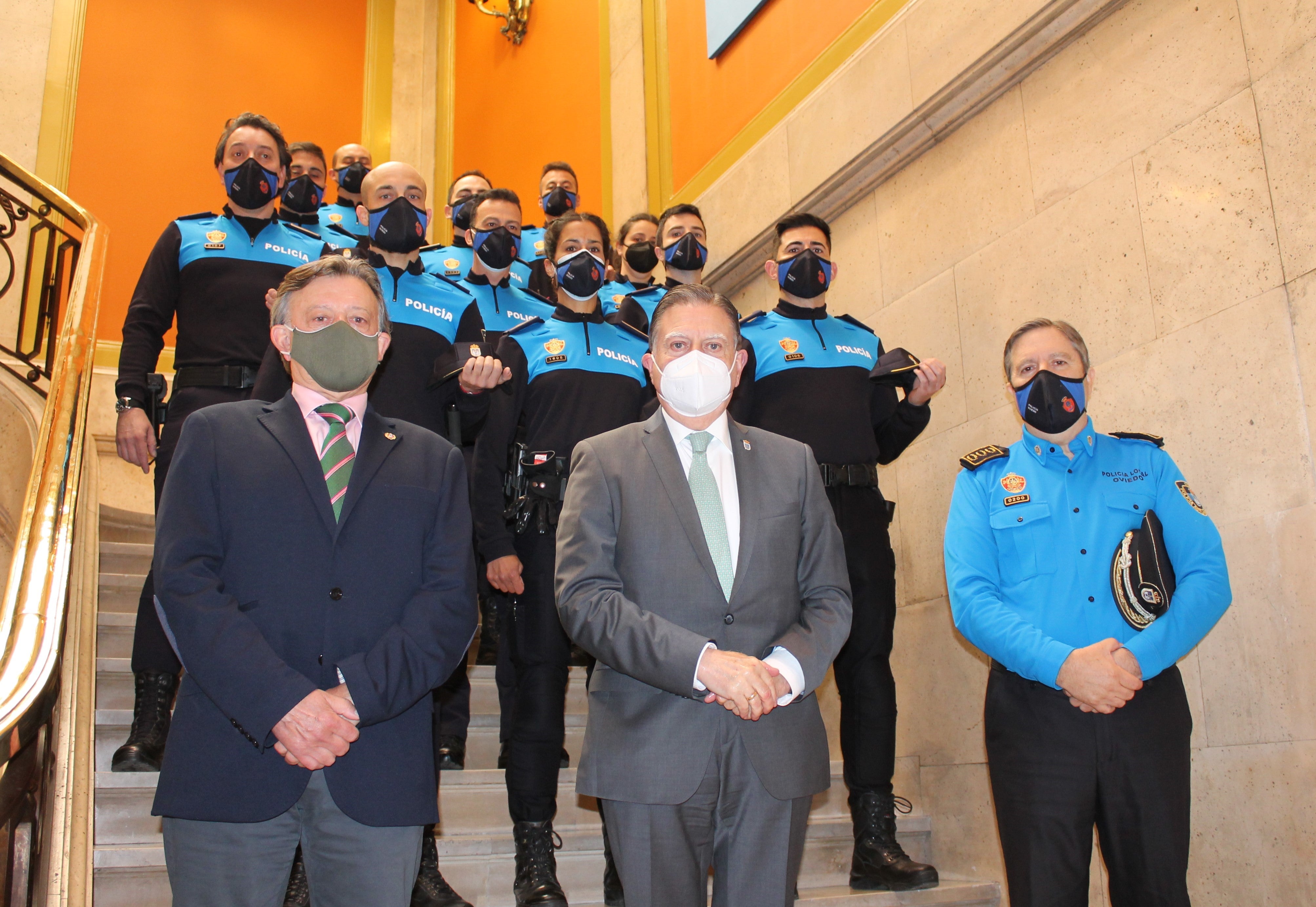 Nuevos mandos de la policía municipal Nuevos mandos de la policía municipal
