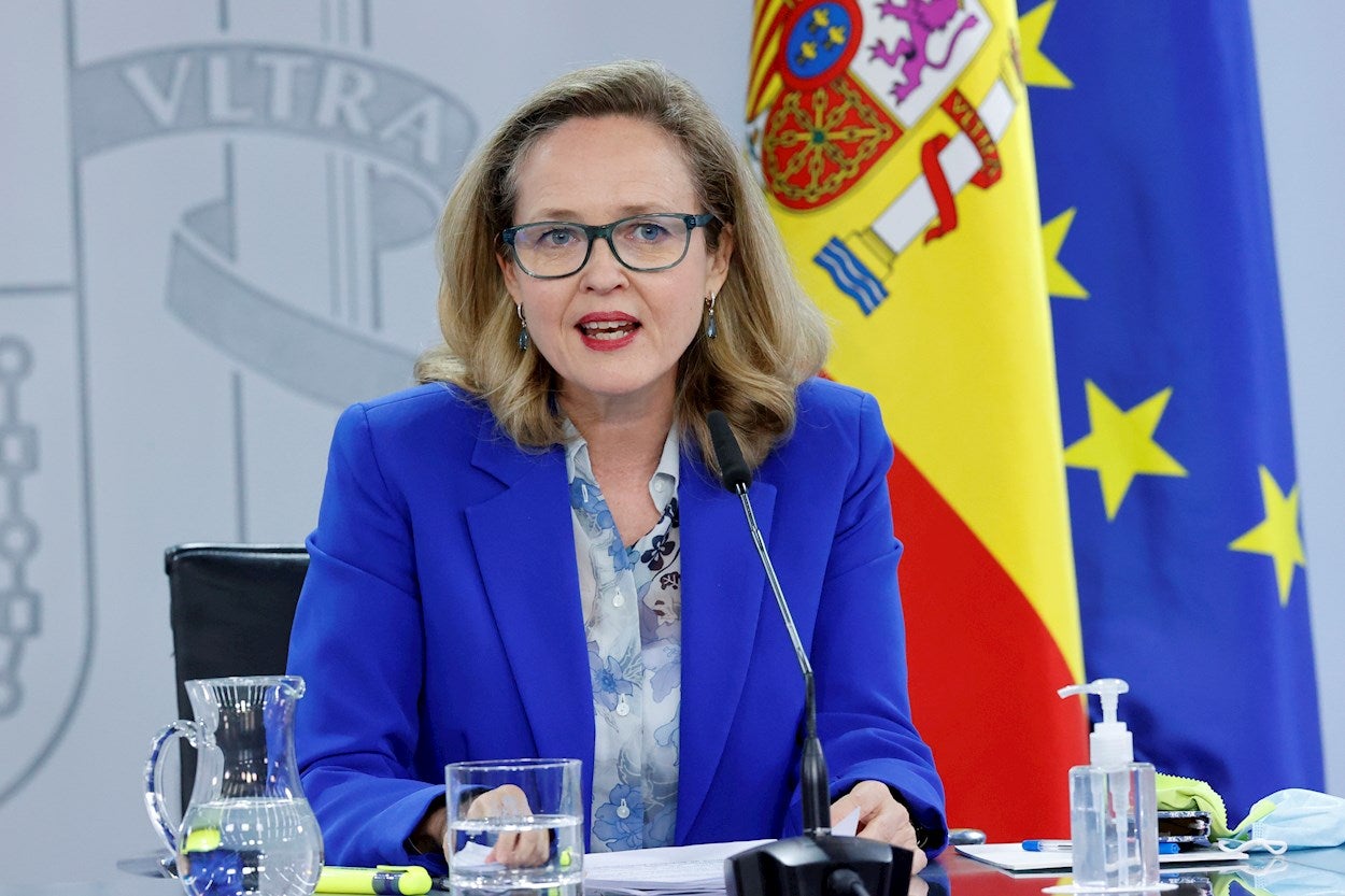 Carlos Alsina entrevista este miércoles a Nadia Calviño en Más de Uno Carlos Alsina entrevista este miércoles a Nadia Calviño en Más de Uno