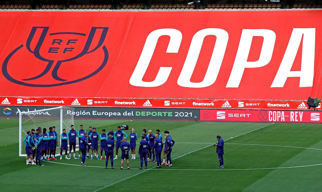 Alineaciones del Athletic y el Barça hoy en la final de la Copa del Rey 2021 Alineaciones del Athletic y el Barça hoy en la final de la Copa del Rey 2021