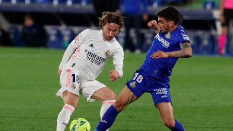El Real Madrid pincha contra el Getafe en un partido muy gris de los de Zidane
