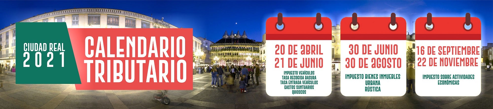 El martes arranca en Ciudad Real el calendario fiscal de 2.021 El martes arranca en Ciudad Real el calendario fiscal de 2.021