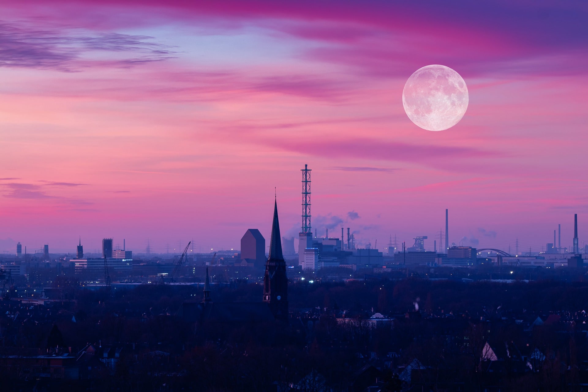 EL PLANETARIO, LA LUNA ROSA EL PLANETARIO, LA LUNA ROSA