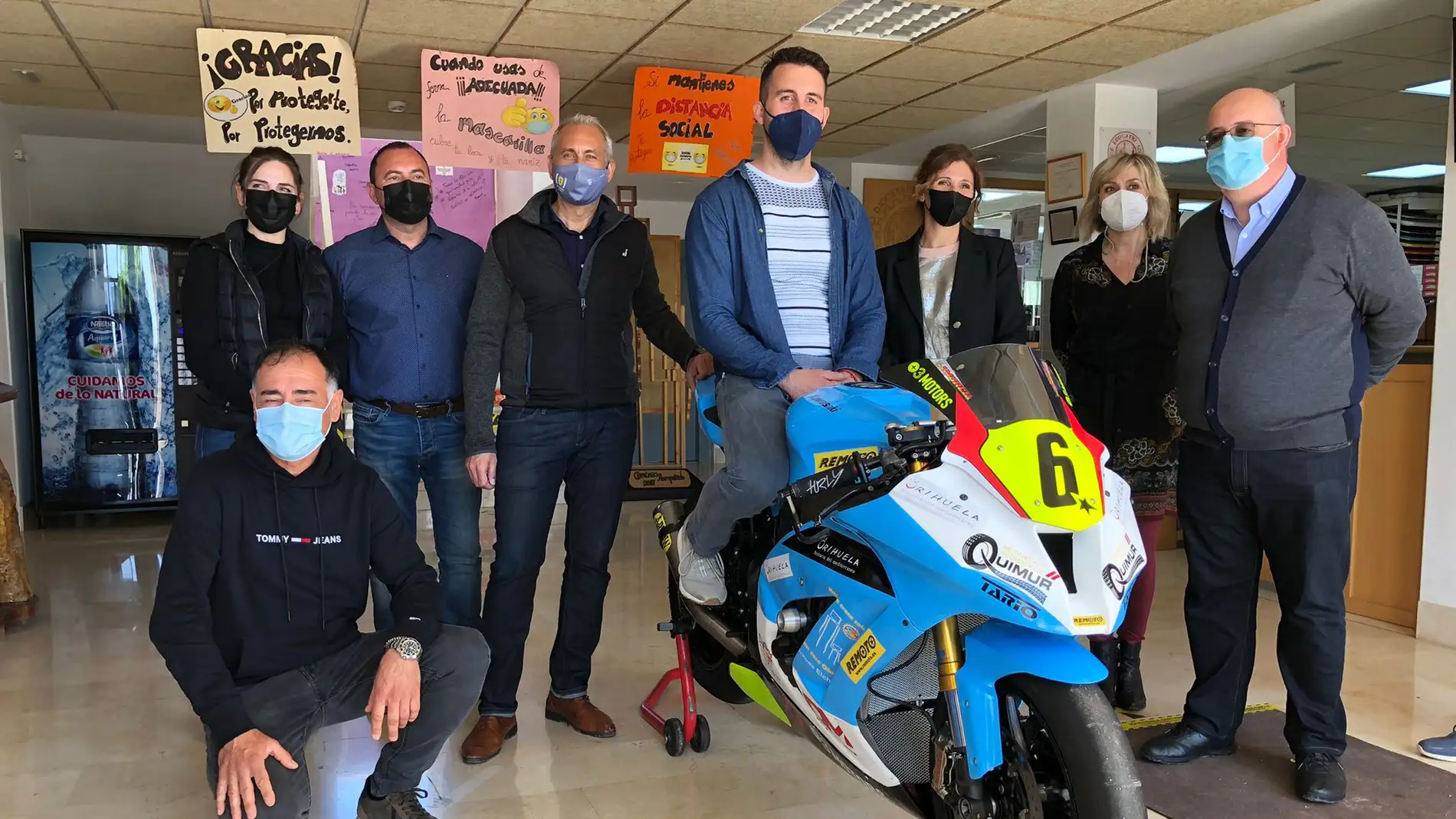 Nuevo proyecto en el que se embarca el centro educativo que consiste en la preparación y modificación de una moto Kawasaki para la participación en el campeonato de Superbike