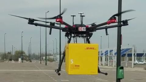 Prueba con un dron en Hera Drone Hub Prueba con un dron en Hera Drone Hub