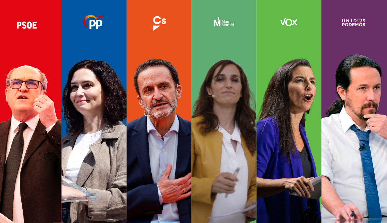 Estos son los partidos que se presentan a las elecciones en Madrid: lista completa de candidaturas Estos son los partidos que se presentan a las elecciones en Madrid: lista completa de candidaturas