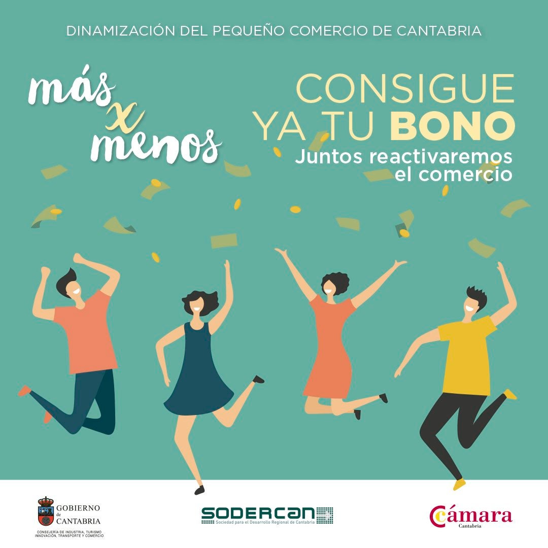 Más de 9.000 bonos para gastar en más de 1.000 establecimientos de Cantabria Más de 9.000 bonos para gastar en más de 1.000 establecimientos de Cantabria