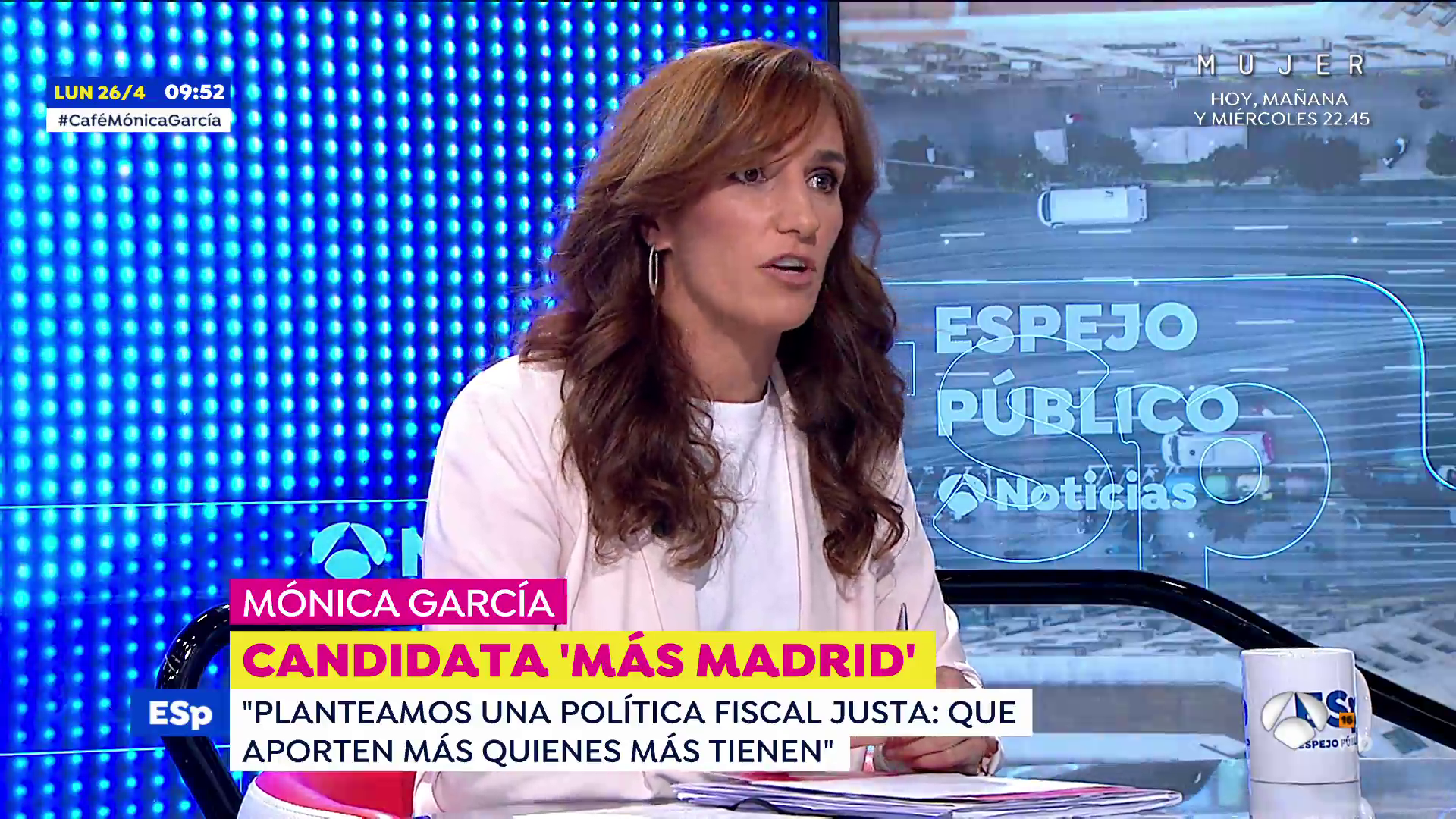 Mónica García: "Queremos que la Comunidad de Madrid deje de ser la guarida de los millonarios" Mónica García: "Queremos que la Comunidad de Madrid deje de ser la guarida de los millonarios"