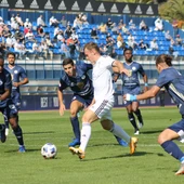 Tresaco en la acción de su gol contra el Marino Tresaco en la acción de su gol contra el Marino