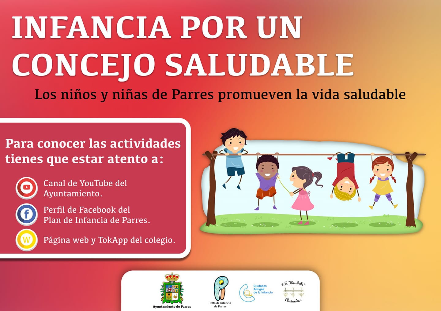 El Plan de Infancia de Parres promociona los buenos hábitos en colaboración con los alumnos del colegio Río Sella El Plan de Infancia de Parres promociona los buenos hábitos en colaboración con los alumnos del colegio Río Sella