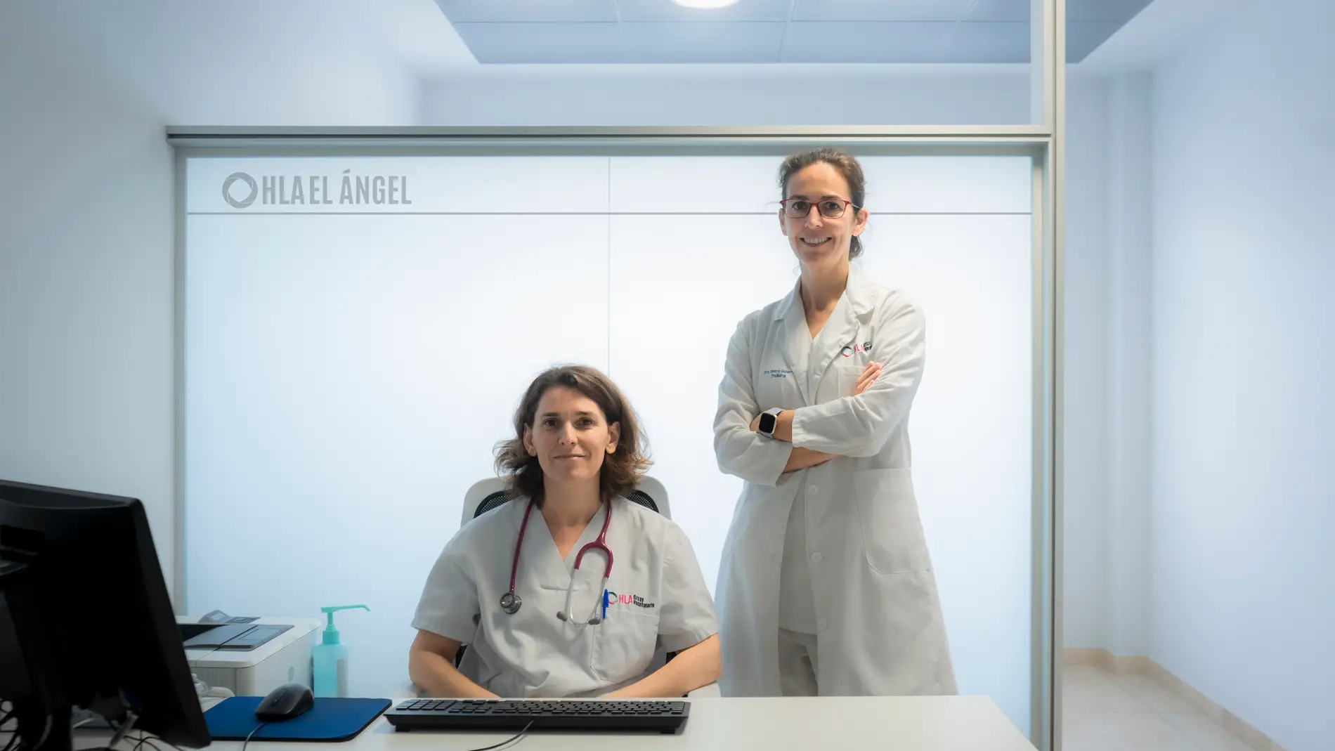 Dras. Vanesa Alonso y Patricia Sierra, pediatras en HLA El Ángel