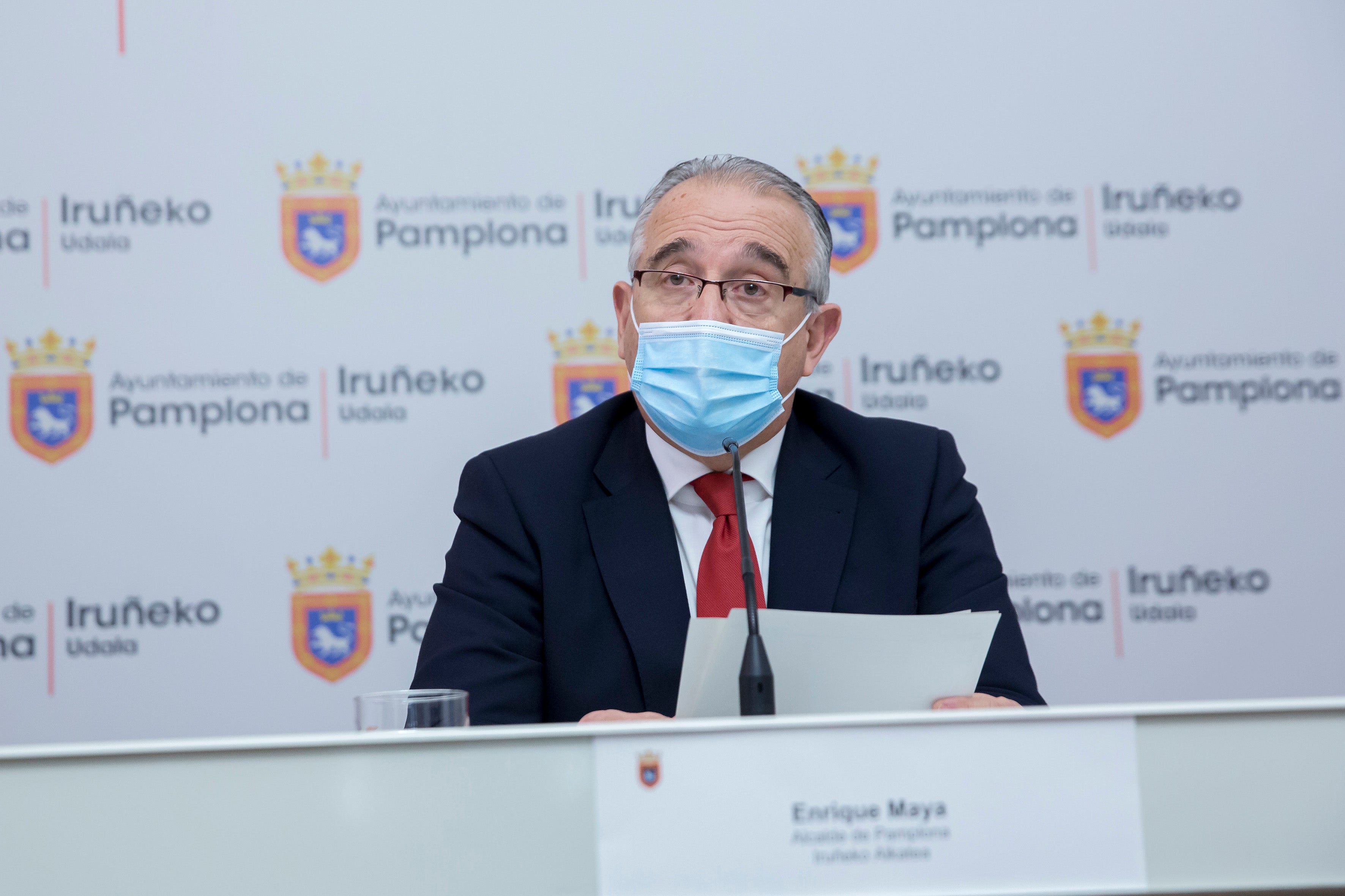 Enrique Maya da "por hecho" que habrá Sanfermines este año Enrique Maya da "por hecho" que habrá Sanfermines este año