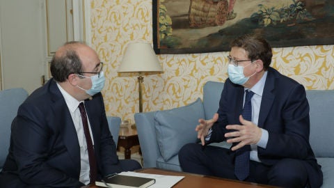 Ximo Puig y Miquel Iceta