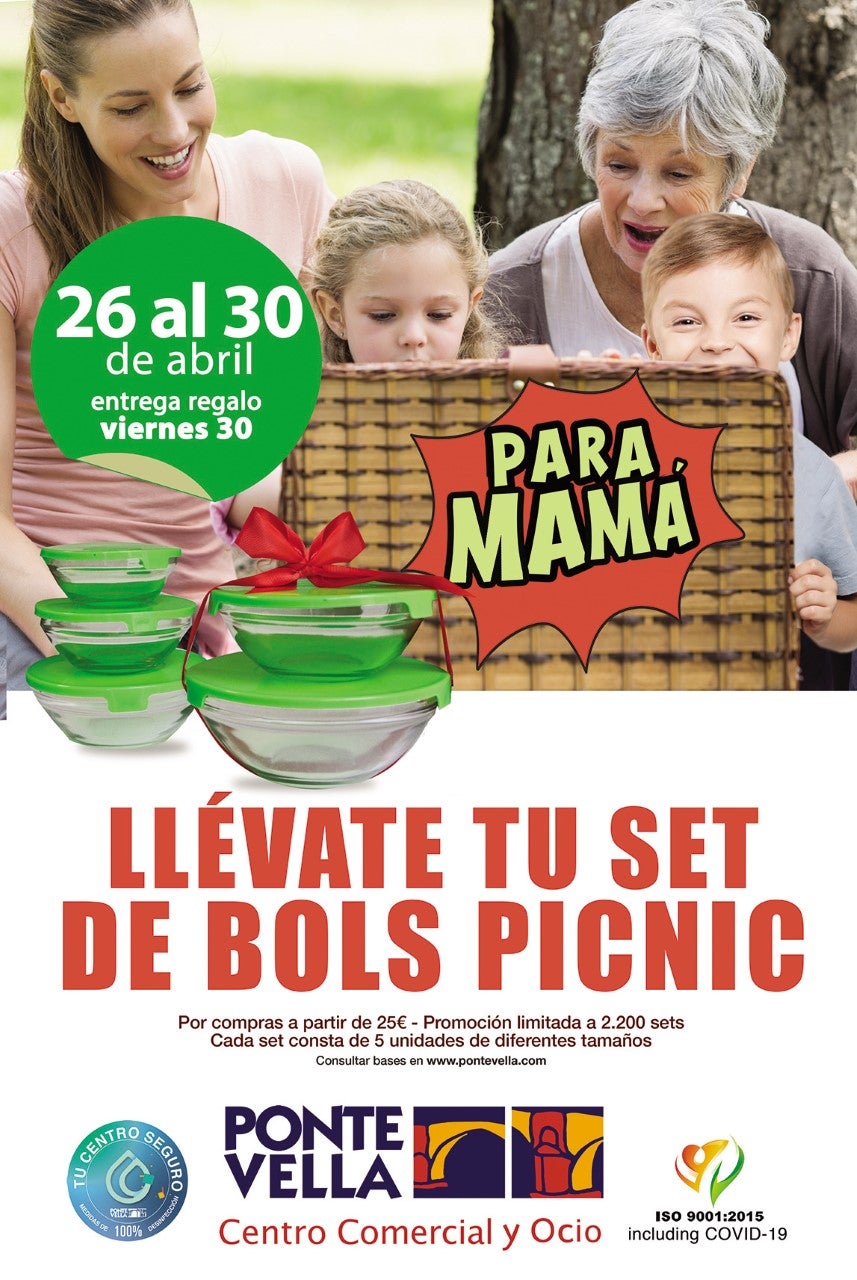 CC Ponte Vella tiene un regalo para las madres CC Ponte Vella tiene un regalo para las madres