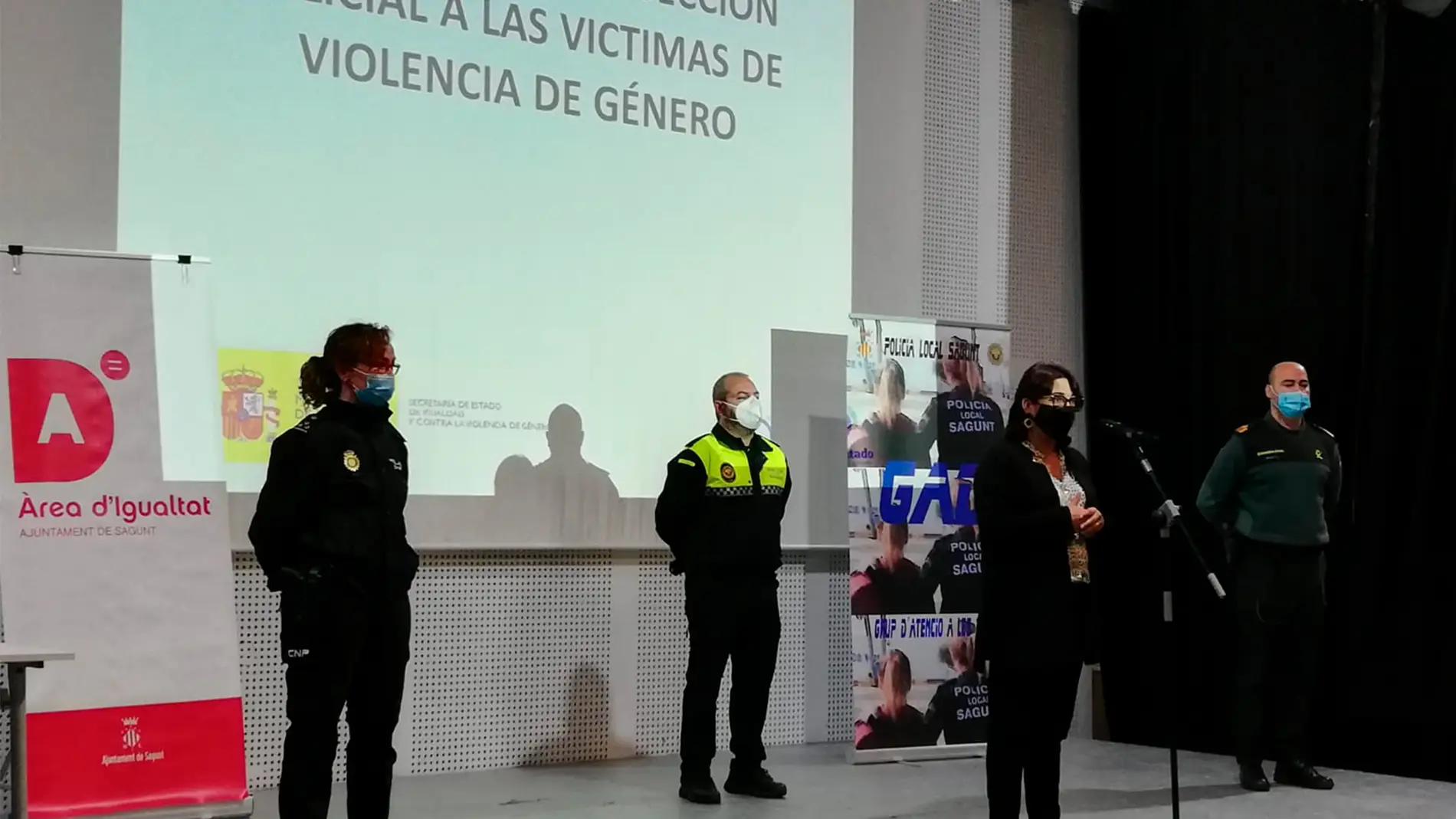 Sagunto ha formado en violencia de género a 40 agentes de Policía Local, Policía Nacional y Guardia Civil