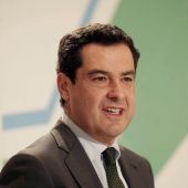 El presidente de la Junta de Andalucía, Juanma Moreno