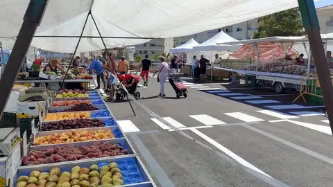 Mercadillo fruta y verdura Altea