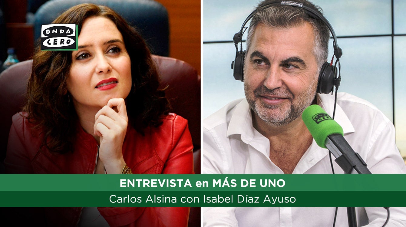 Isabel Díaz Ayuso responderá este miércoles a las preguntas de Carlos Alsina Isabel Díaz Ayuso responderá este miércoles a las preguntas de Carlos Alsina