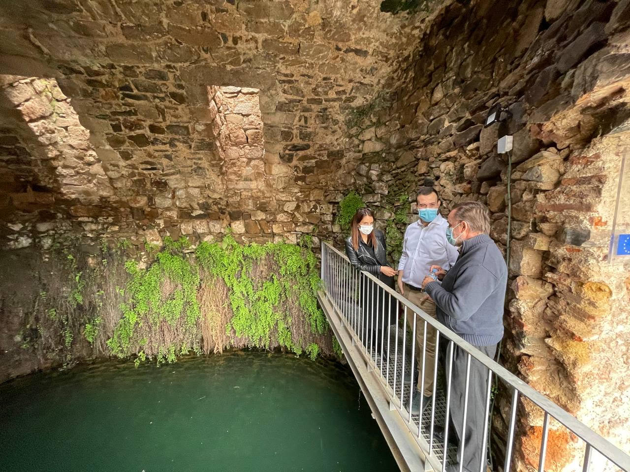 El Consorcio Cáceres Ciudad Histórica mejora la Cisterna de San Roque y la Fuente del Concejo El Consorcio Cáceres Ciudad Histórica mejora la Cisterna de San Roque y la Fuente del Concejo
