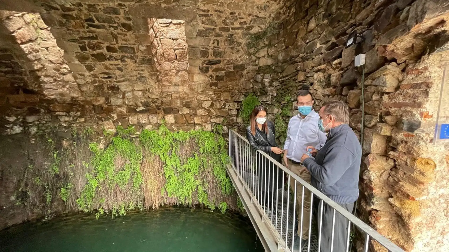 El Consorcio Cáceres Ciudad Histórica mejora la Cisterna de San Roque y la Fuente del Concejo