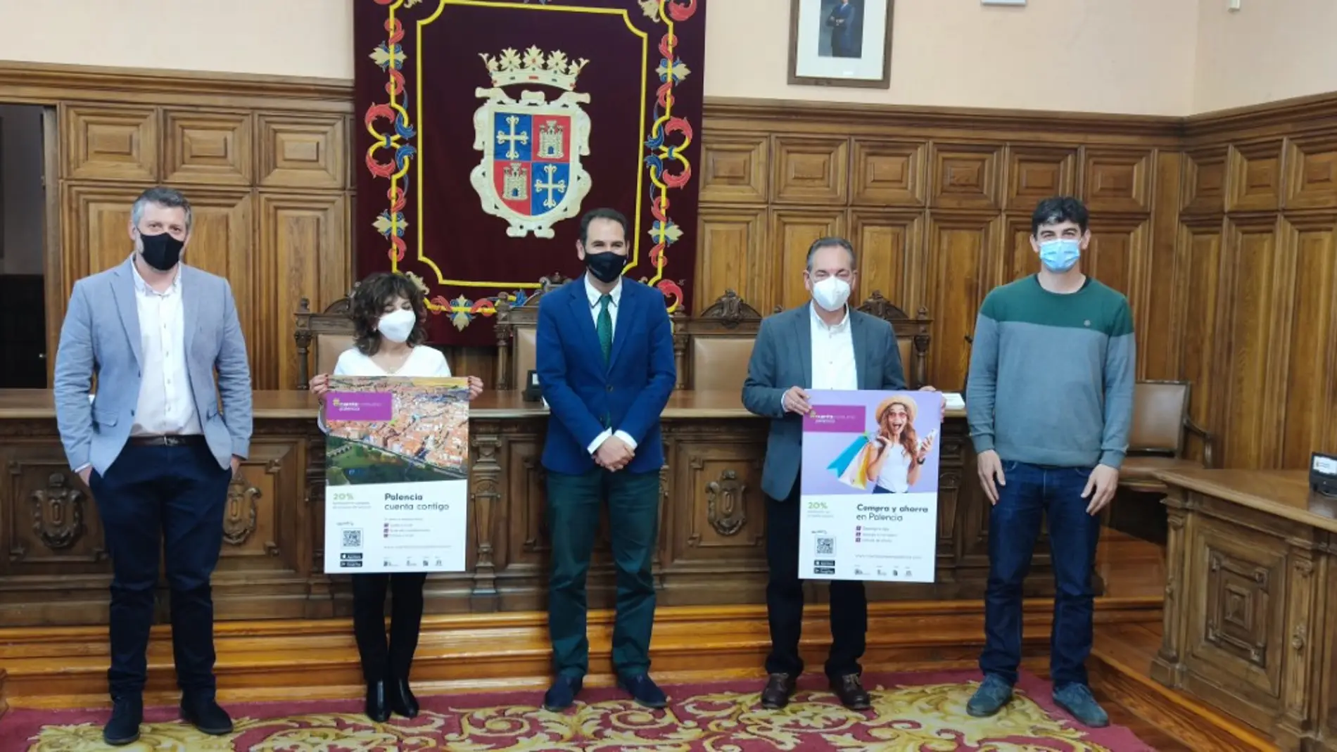 Ayuntamiento y Palencia Abierta se unen para sacar adelante la iniciativa "Cuenta Consumo Palencia"