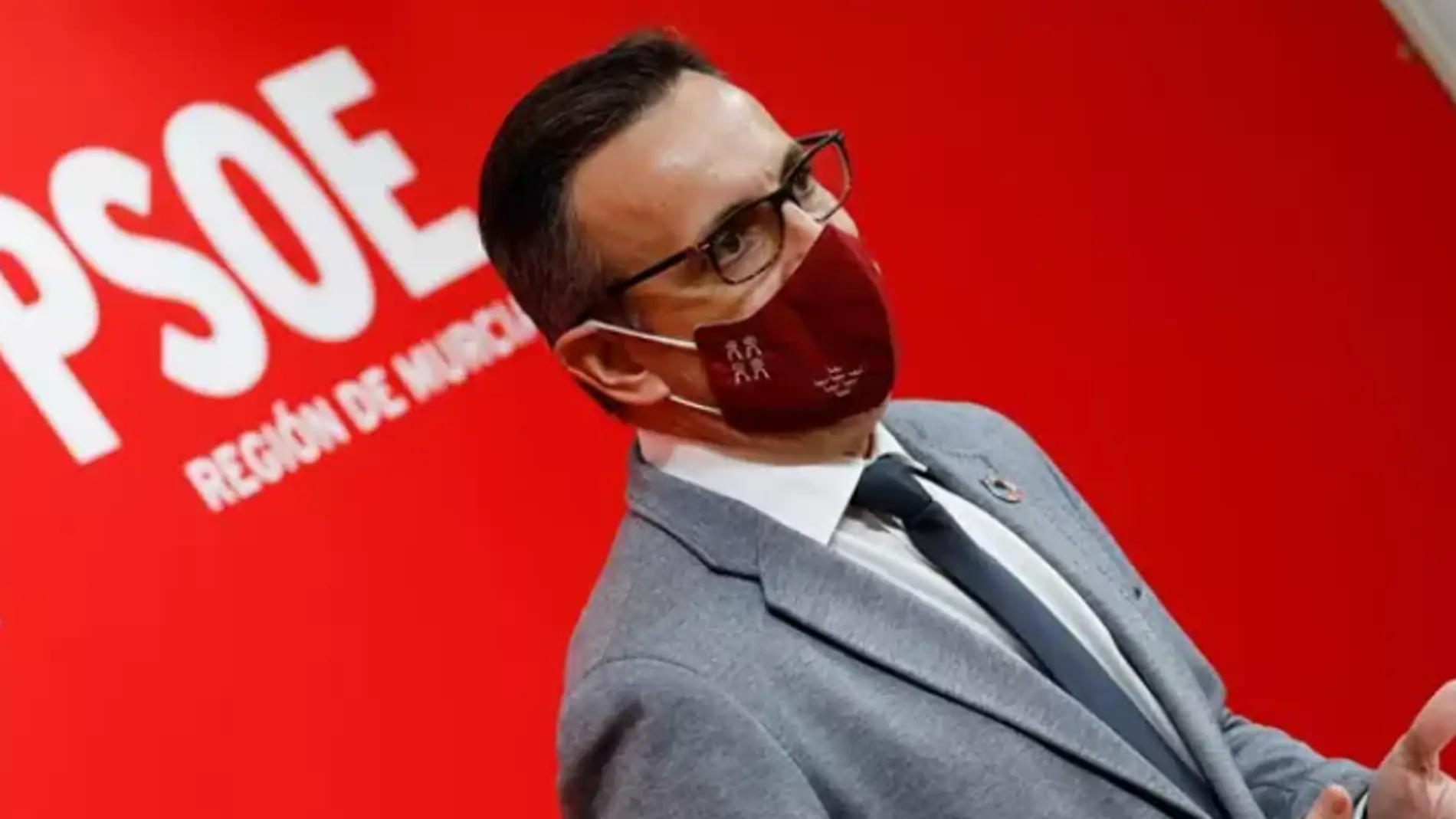 Diego Conesa, secretario general del PSRM-PSOE