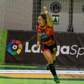 Estela Doiro, jugadora del Rincón Fertilidad Málaga Estela Doiro, jugadora del Rincón Fertilidad Málaga