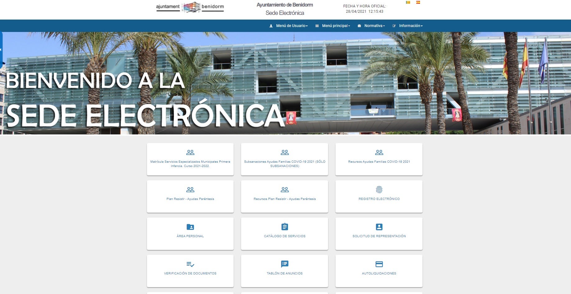 Benidorm alcanza las 800.000 visitas a la sede electrónica este primer trimestre Benidorm alcanza las 800.000 visitas a la sede electrónica este primer trimestre