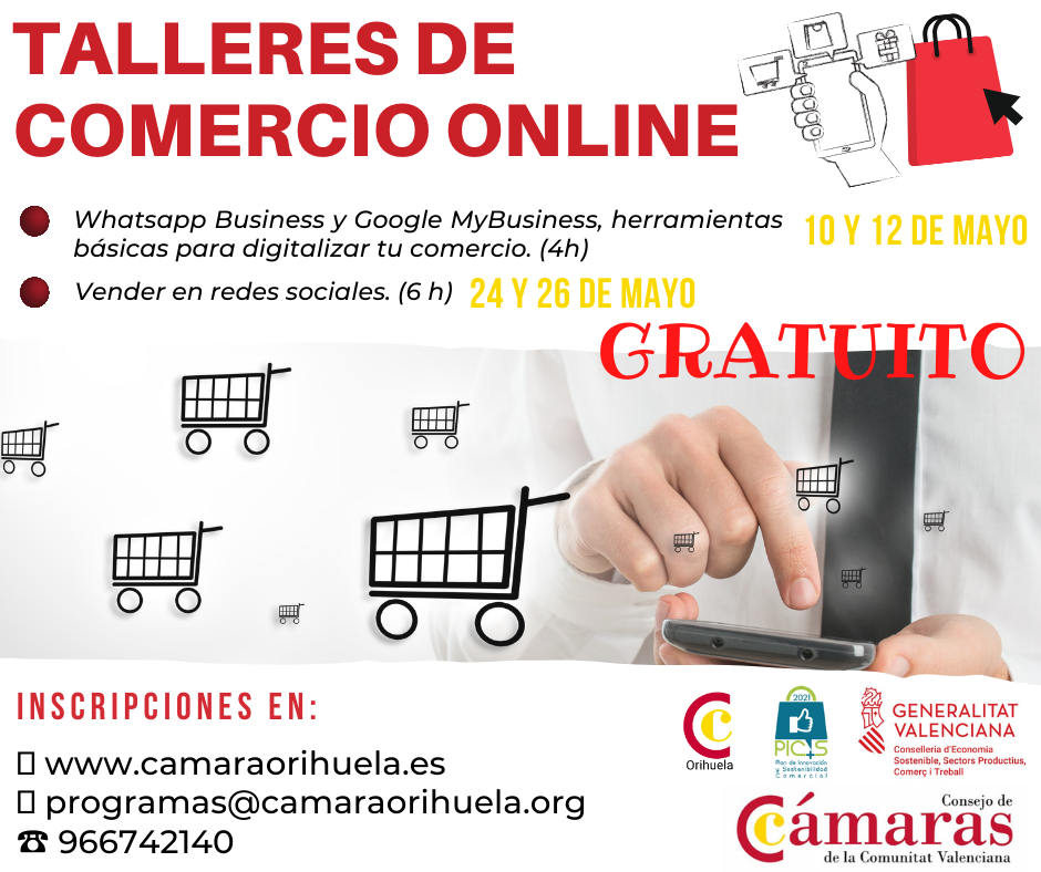 Las personas que las sigan aprenderán a gestionar la presencia de los negocios en internet e incentivar las ventas tras el periodo de cierres y horarios Las personas que las sigan aprenderán a gestionar la presencia de los negocios en internet e incentivar las ventas tras el periodo de cierres y horarios