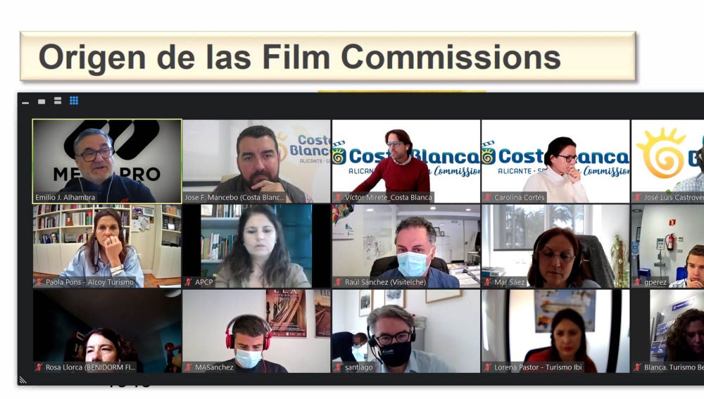 Un momento de la primera sesión de la jornada de formación