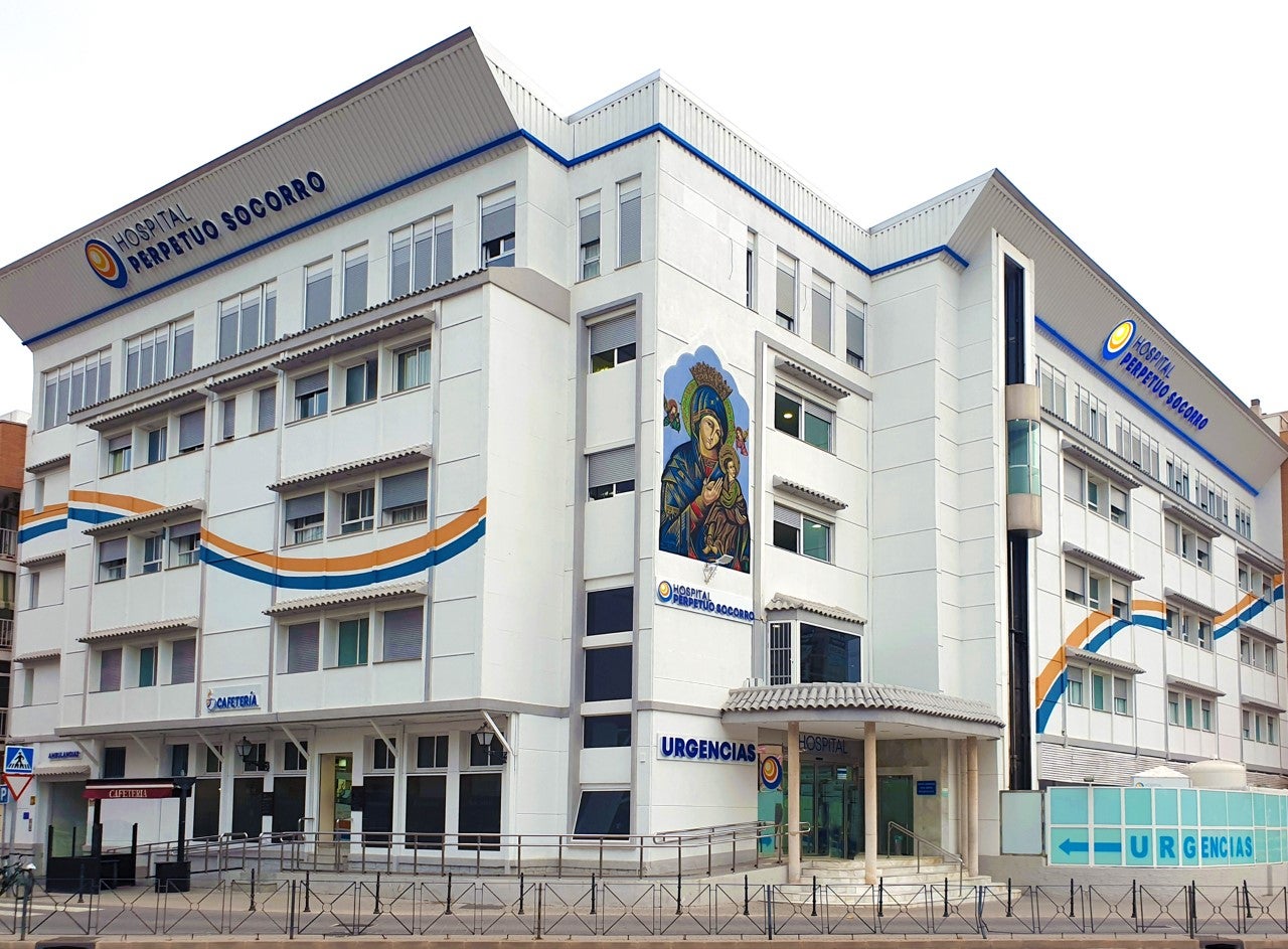 Hospital Perpetuo Socorro, con Pedro Sabiote Hospital Perpetuo Socorro, con Pedro Sabiote