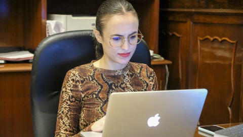 La concejala de Cultura, Lola Cazalilla La concejala de Cultura, Lola Cazalilla