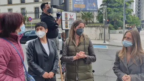 Pictogramas Lara Méndez, alcaldesa de Lugo