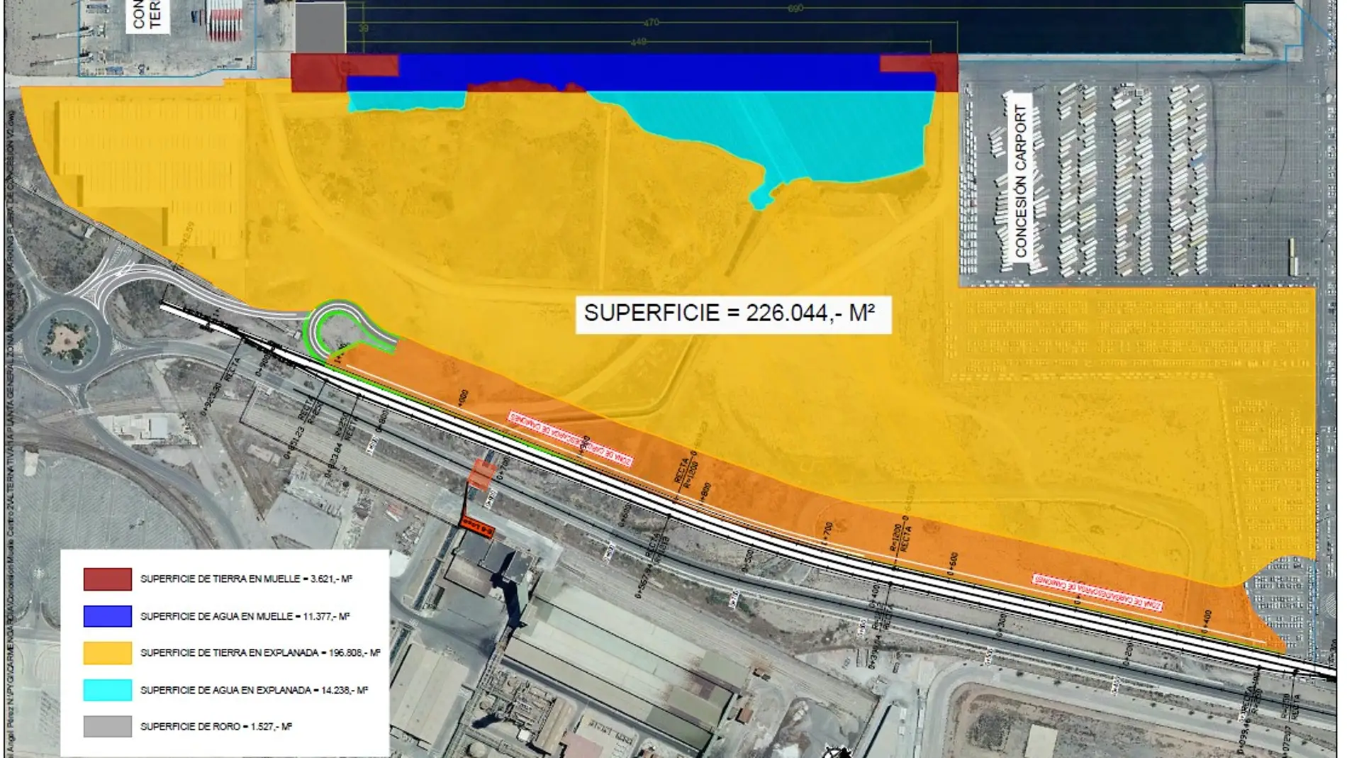 Valenciaport licitará la nueva terminal polivalente en el puerto de Sagunto que ocupará 226.000 m2