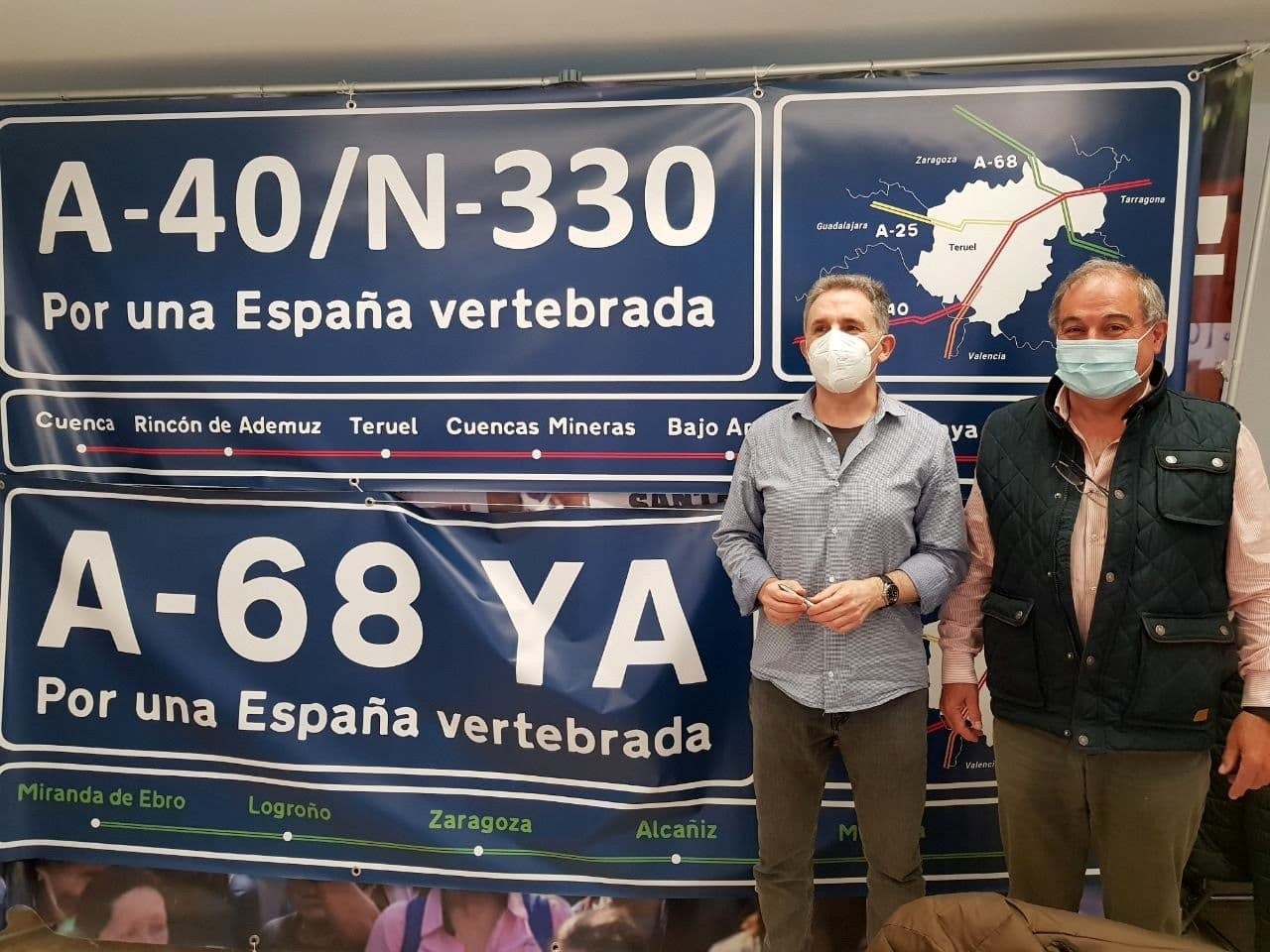 Teruel Existe lanza una campaña para reivindicar las autovías comprometidas Teruel Existe lanza una campaña para reivindicar las autovías comprometidas